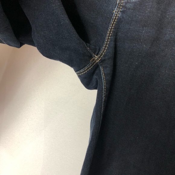 PacSun Bullhead Dark Wash High Rise Skinny Jeans 7 - Picture 6 of 9